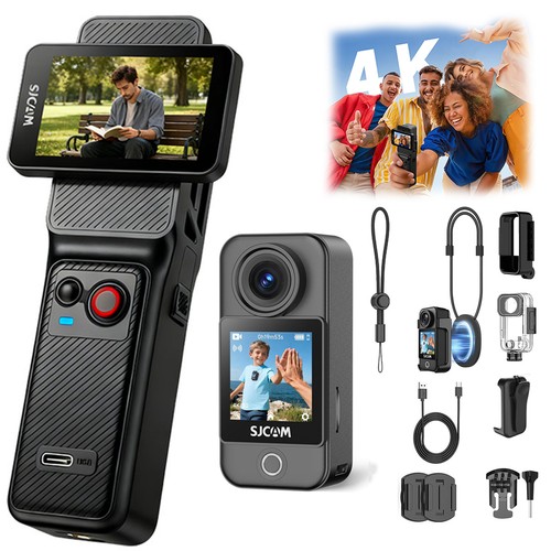 Sjcam c400 vlogging camera - vlogging,