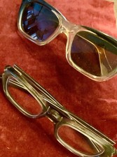 2 Original Retro 50er/60er Brillen/gestelle , Sonnenbrille & Gestell, Horn?