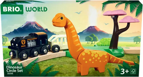 Dinosaurier bahn set - dinosaurier,
