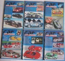 Car on Line - Slot Racing Zeitschrift, Zeitung 6 Ausgaben 1-6 2003     Konvolut 