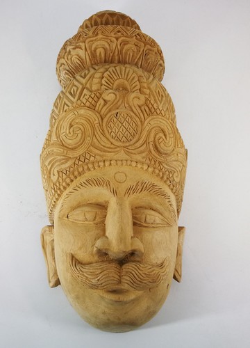 Holzmaske buddha sri lanka - sri,