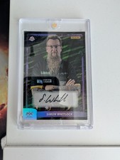 Simon Whitlock Panini Dart Card Auto