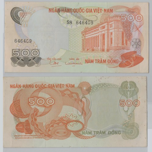 500 dong banknote south - banknote,