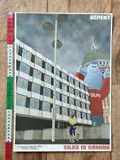 James Jarvis "Silas Is Coming" Katalog Kunstdruck A3 Poster - 1998 Martin Doll