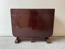 Art Deco Esstisch mit Torbein