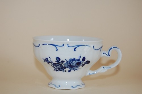 Teetasse katharina blaue rose - blaue,
