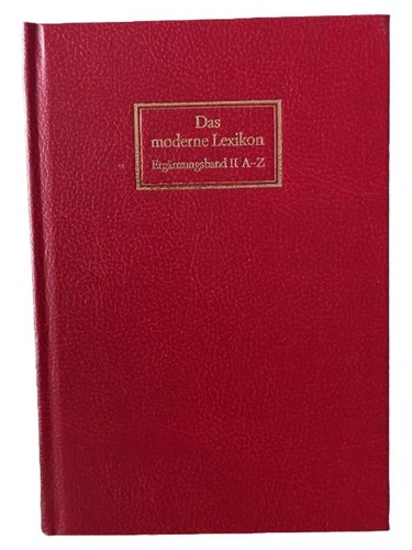 Das moderne lexikon - das,