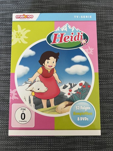 Heidi komplettbox 8 dvds - [8, dvds]