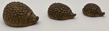 Vintage Messing Igel Set 3-tlg