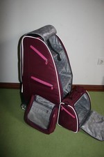 Jako-o Reisetrolley Schrankkoffer Kulturbeutel und Zusatztasche