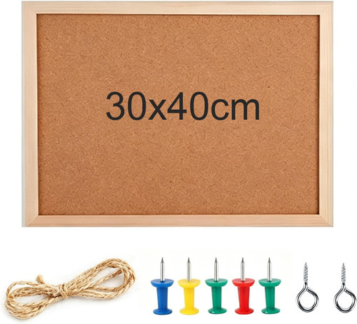 Pinnwand kork 40x30cm pinwand - kork,