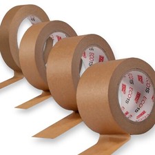 25mm 38mm 50mm 75mm x 50m Rollen Öko 15 Klebeband Bilderrahmen Träger Kraftpapier