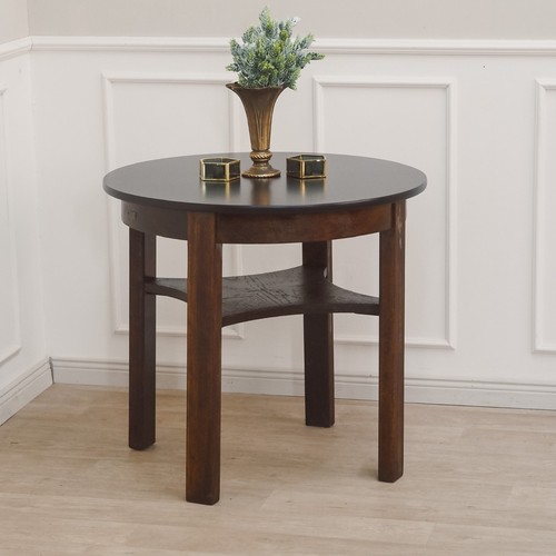 Runder vintage salontisch mit - vintage,