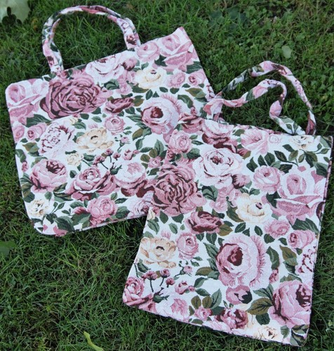 Pfingstrosen gobelin tote bag - tote,