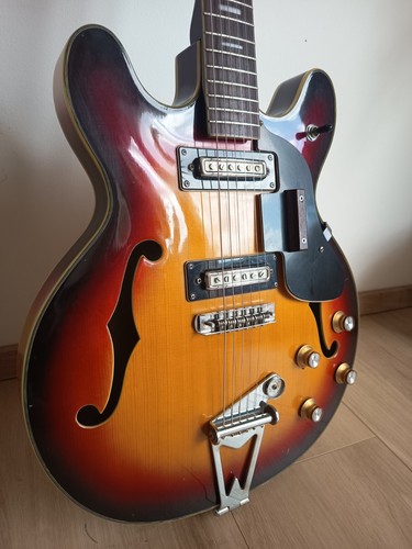 Teisco hollowbody archtop - teisco,
