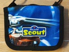 Brustbeutel, Geldbeutel "Der echte Scout" Rennwagen, Rennauto, neuwertig