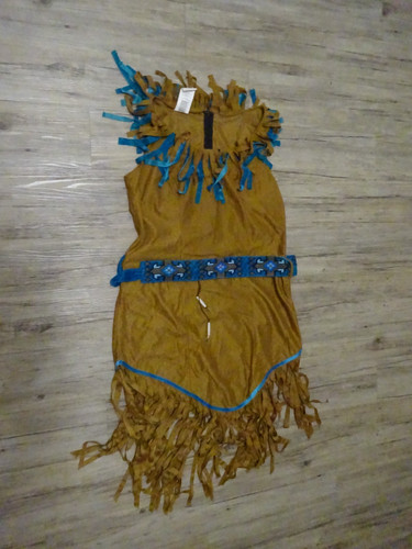 Neuwertiges indianerkleid - indianerkleid, in