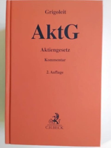 Aktiengesetz kommentar - :,