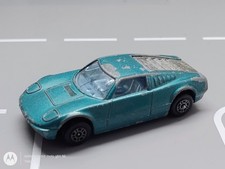 Spielzeugauto Ford GT 70 blaugrün CORGI JUNIORS mit beweglicher Heckklappe