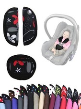Gurtpolster Polster-Set für Babyschalen Autositze universal Schulterpolster