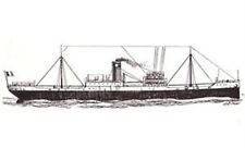FRACHTSCHIFF, Typschiff 1905. Bauplan Paul Stamm Modellbau Archiv