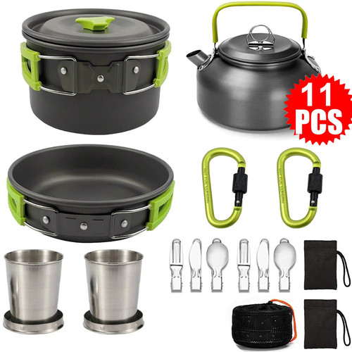 Person camping kochgeschirr - 2,