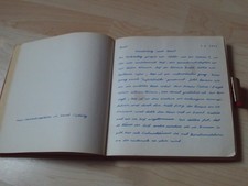 altes privates  Tagebuch 1956 Erinnerungen ZT MIT FOTOS