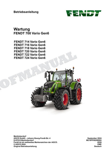 Fendt 700 714 716 718 - 700,