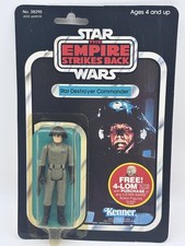 Vintage Star Wars ESB Sternenzerstörer Commander 47 Back MOC Kenner.