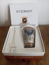 Ritzenhoff Bacione Auge 2011 Latte Macchiato Glas Hund / Mops