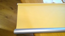 MHZ Verdunkelungsrollo 116 x 153  gebraucht sehr gut silber/gelb