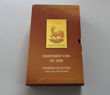 Investment Coin Set 2006 Limited Edition - 0,5g Silber, 0,5g Gold, 0,5g Platin