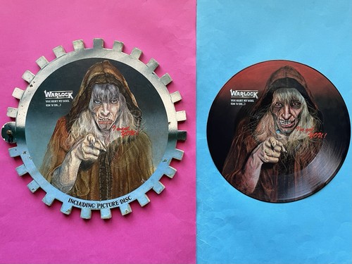 Warlock picture disk - picture, lp