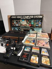 Atari 2600 console bundle 8 - console, w/