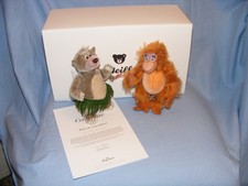 Steiff Disney Dschungelbuch Set 356032 Limited Edition King Louie und Baloo NEU