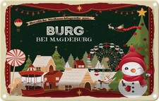 Blechschild 12x18 cm