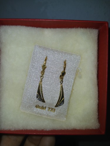 Damen frauen ohrringe echtgold - damen,