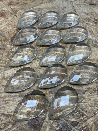 Stück glas lüster behang - 14,
