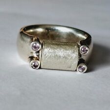 Tipit M - eismattierte 925 Sterlingsilberwalze für Ihren Ring