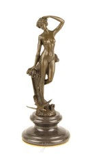 BRONZE FIGUR STATUE SKULPTUR