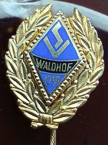 Goldene fußball anstecknadel - fußball,
