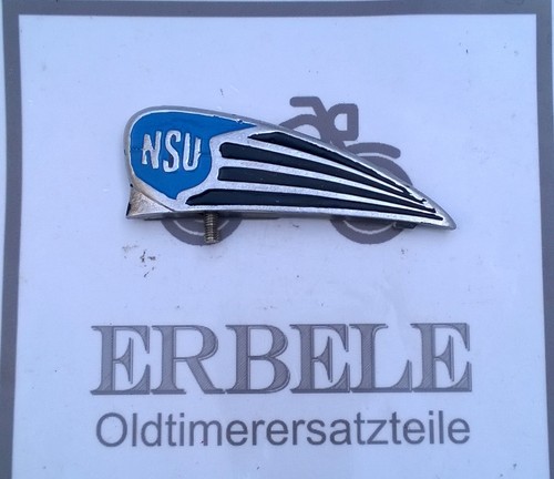Nsu quickly emblem blau - nsu,