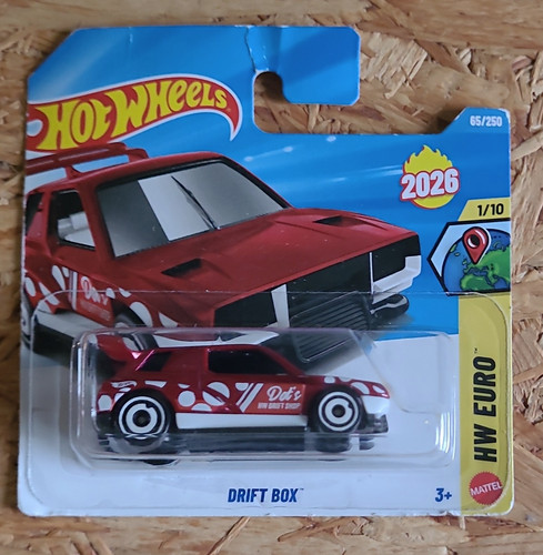 Hot wheels drift box euro - box,