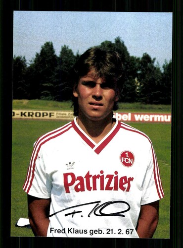 Autogrammkarte fc - 1,