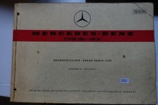 Ersatzteilliste Mercedes 180c