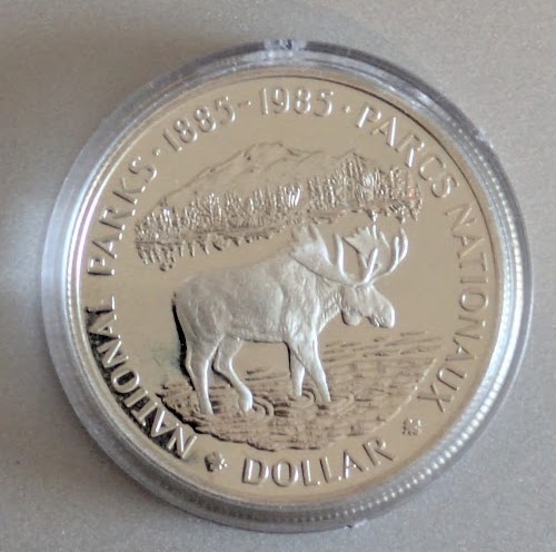 Kanada canada silber dollar - 1,
