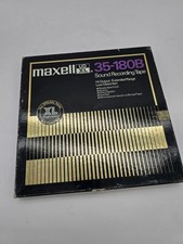 Maxell UD-XL 35-180B Tonband Aluspule Spulen Tapes Reels 26,5cm Vintage Audio