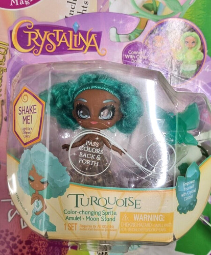 Crystalina leuchtpuppe türkis - crystalina,