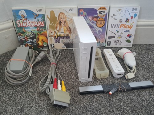 Weiß nintendo wii - weiß, bundle