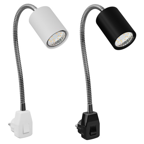 Gu10 steckdosenlampe waika - gu10,